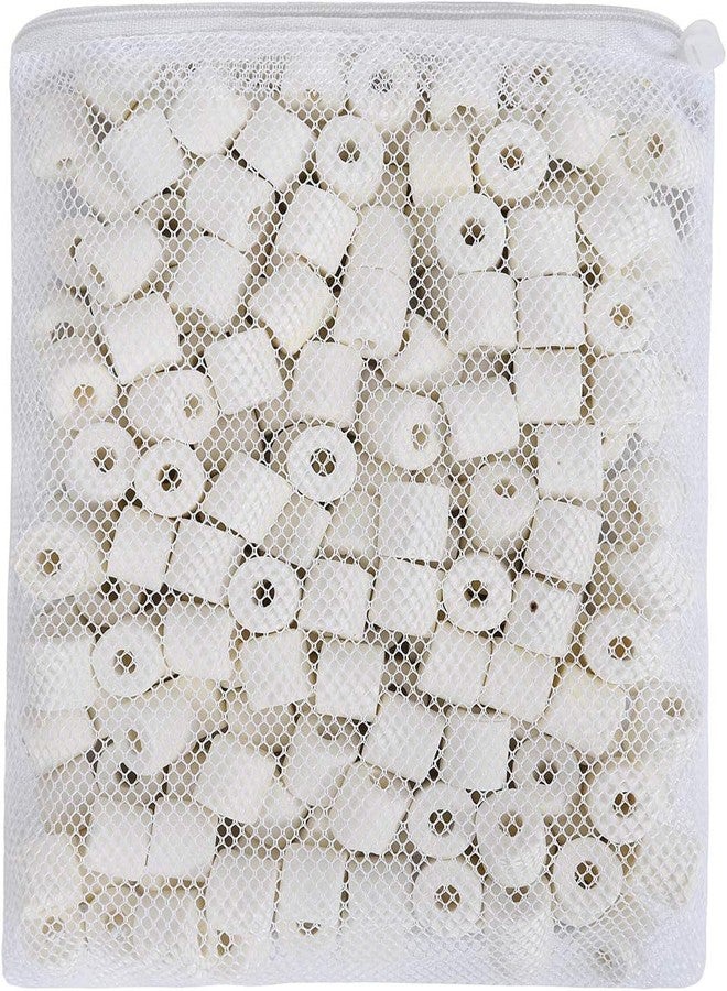 TED TABBIES Ceramic Ring Filter Media for Aquarium | 500g + Free NET Pouch - Image 1